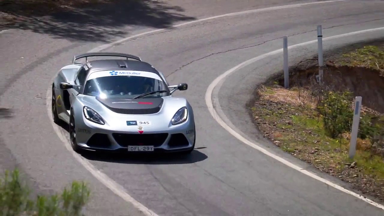Lotus Exige Sport 350 - pure sounds from Targa High Country