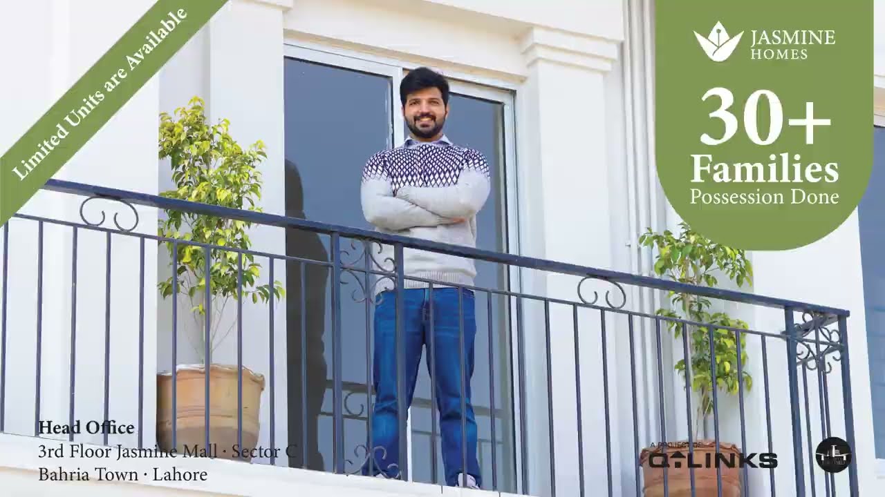 Jasmine Homes | Ready For Possession | Bahria Orchard | Q-Links
