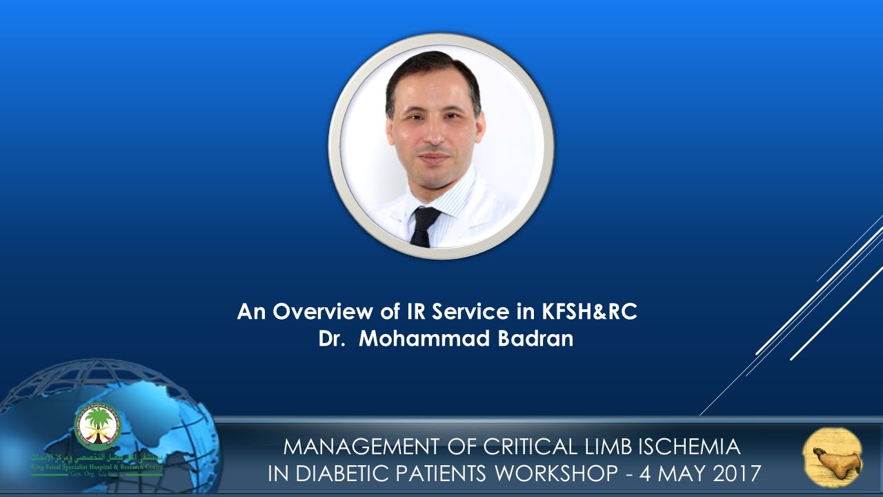 An Overview of IR Service in KFSH&RC - Dr  Mohammad Badran