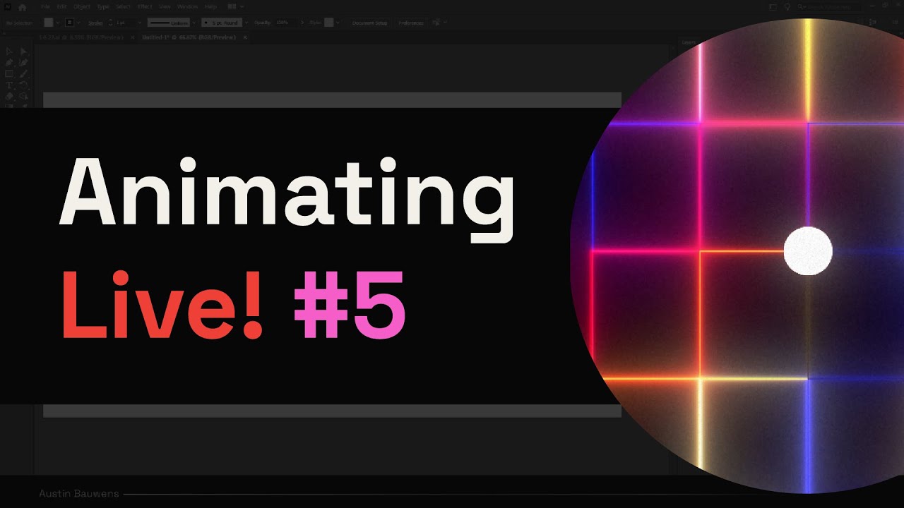 Making A Snappy Animated Loop! - Austin Bauwens Stream #5