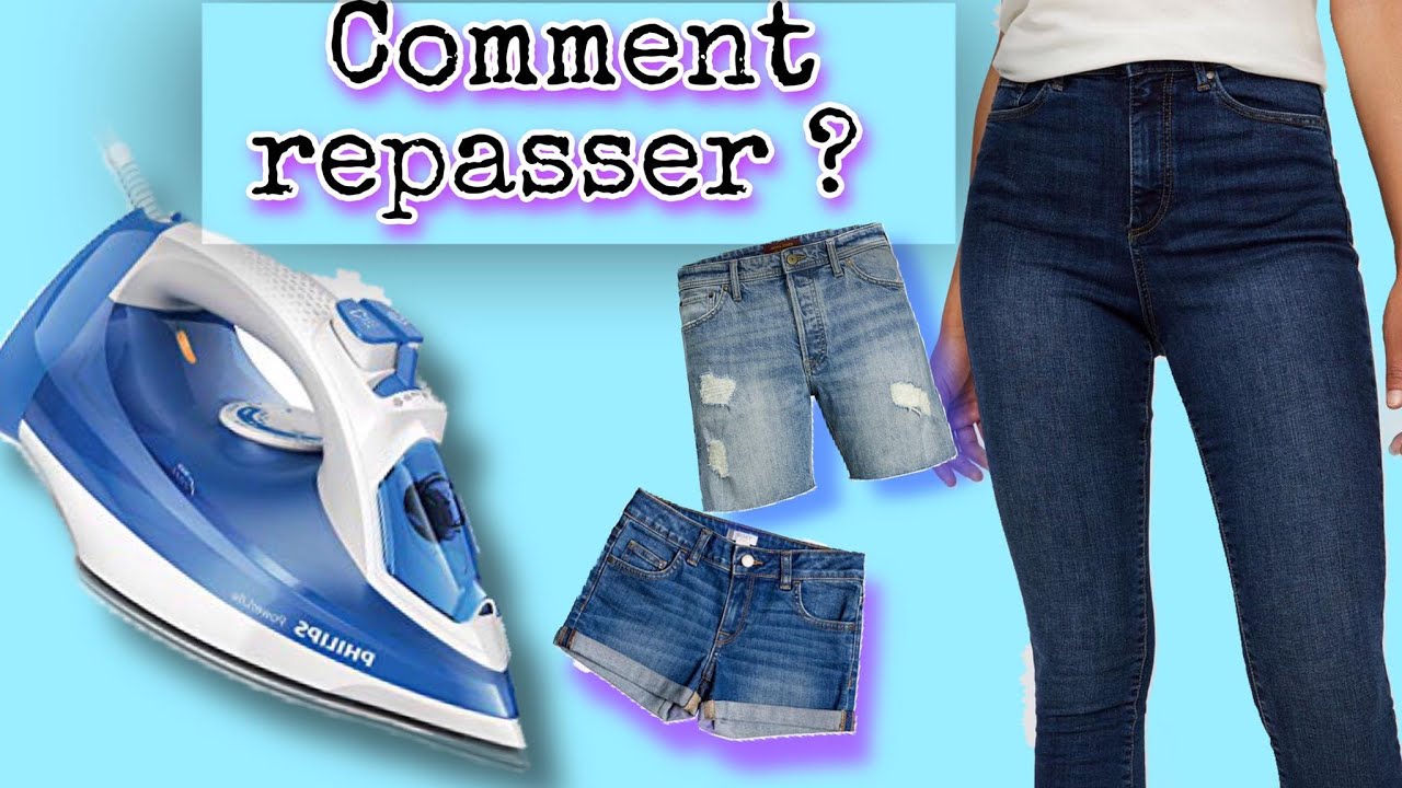 COMMENT REPASSER UN PANTALON | JEANS 👖COMME UN PRO