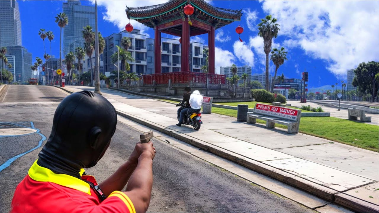 Caught my OPPS lacking on a SCOOTER in GTA 5 RP!