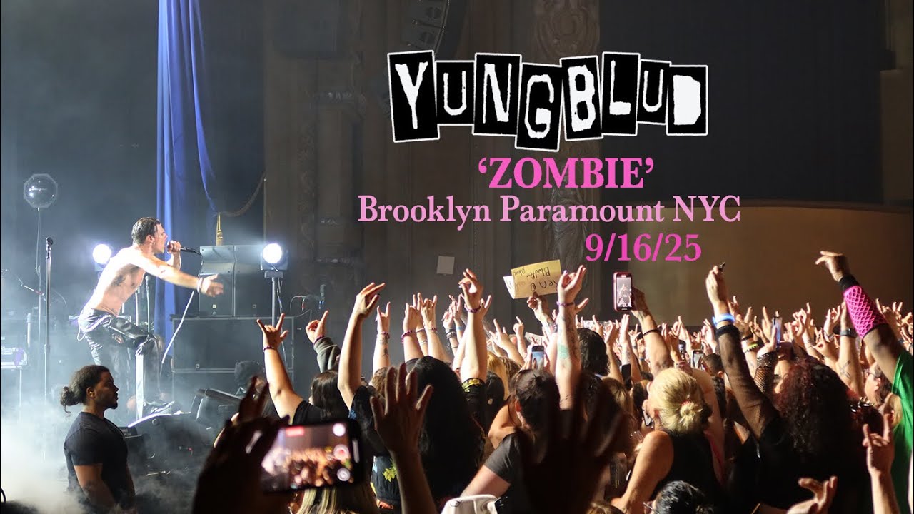 YUNGBLUD - 'Zombie' @ Brooklyn Paramount NYC, 9/16/25 (complete w/ intro)