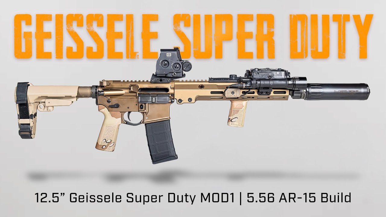 Компактная сборка AR-15 | Верхняя часть Geissele 12,5 дюйма + нижняя часть Blemula