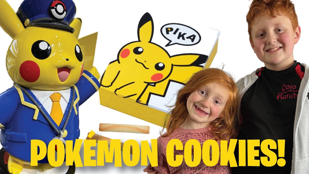 Pokémon Cookies from Japan