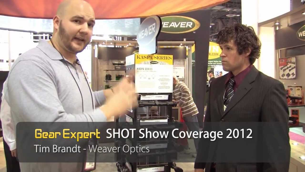 Weaver Kaspa Rifle Scopes - New Entry Level Rifle Scopes @ SHOT Show 2012