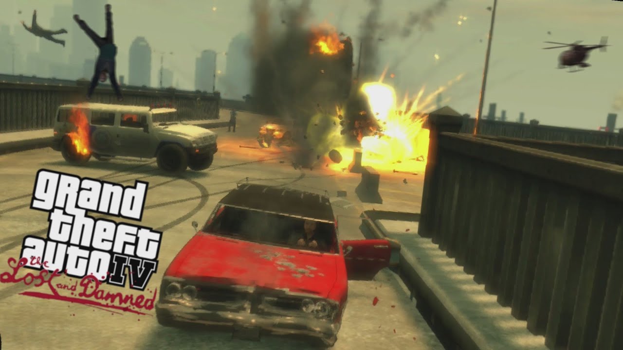 GTA: The Lost And Damned (Xbox 360) Free Roam Gameplay #9 [1080p]