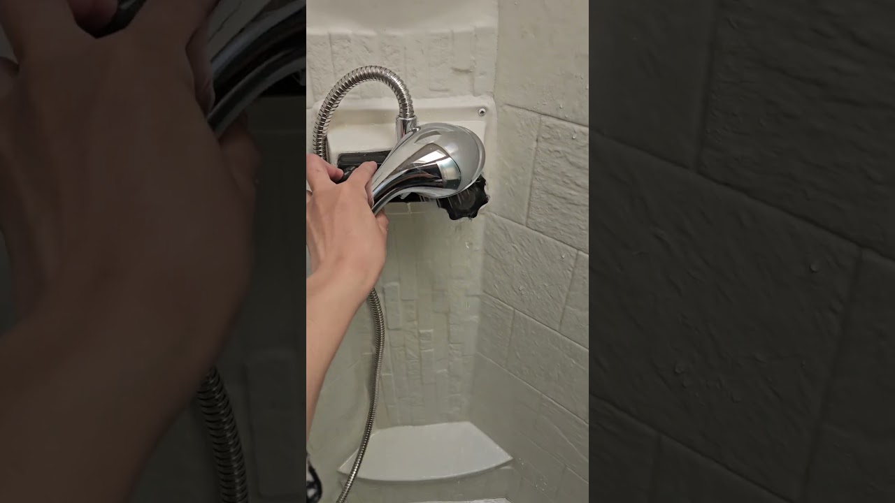 turn off and on rv shower travel trailer shower how to  