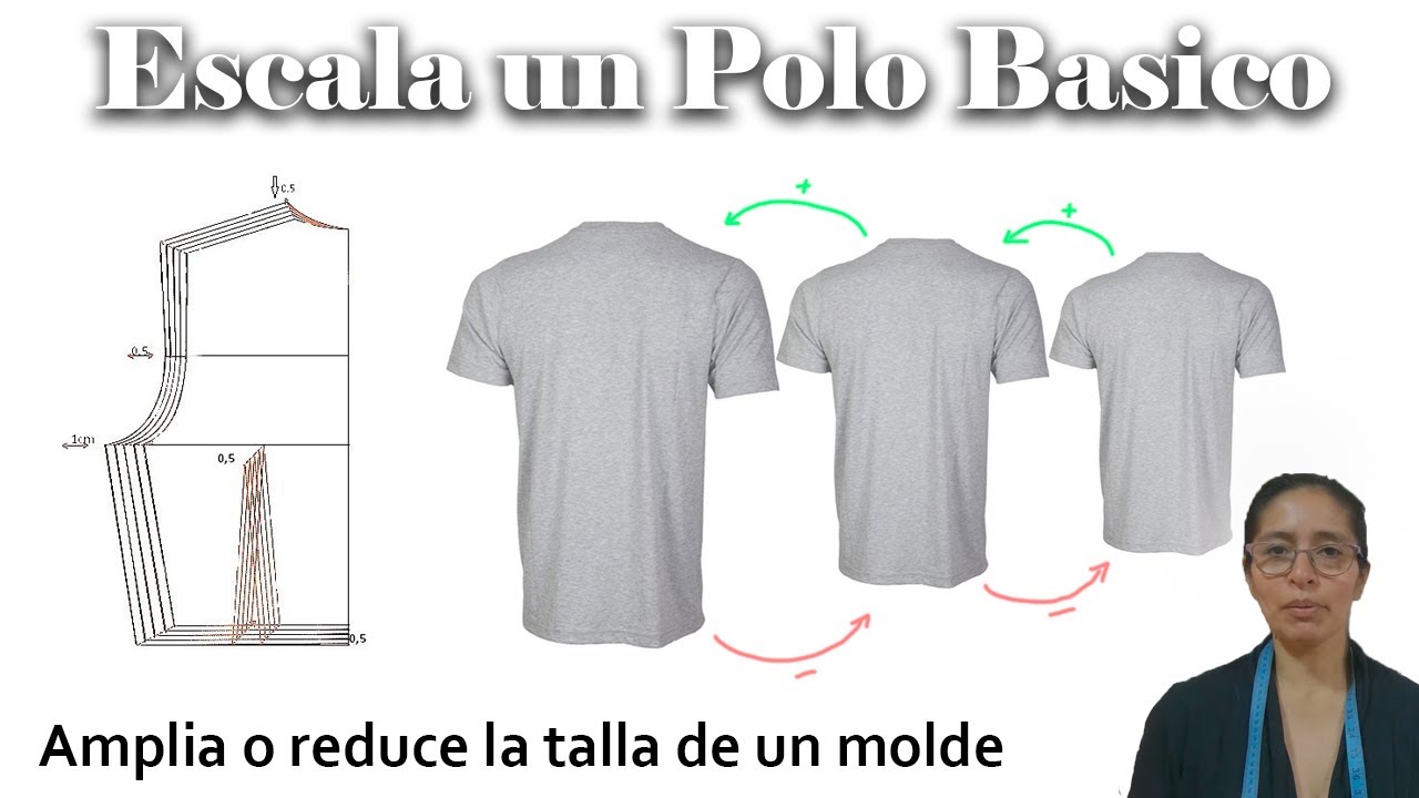 Cómo realizar ESCALADO de POLO BASICO