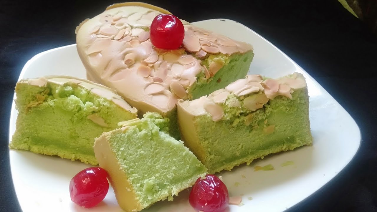 Cara membuat bolu pandan dengan 2telur hasil ny moist wangi dan lembut @ibubadarmaniezz