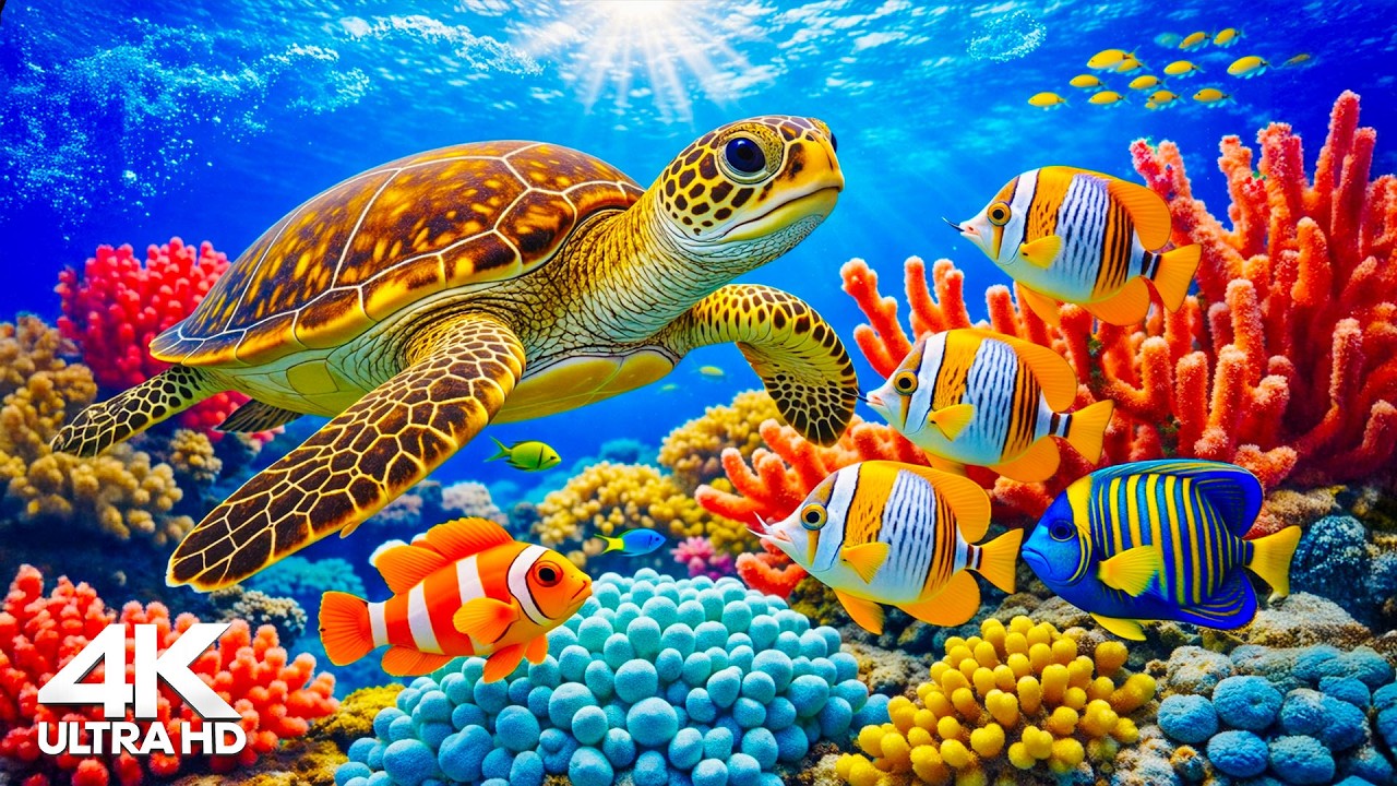 Exotic Deep Sea Creatures in 8K HDR | Stunning Underwater World & Marine Life Exploration