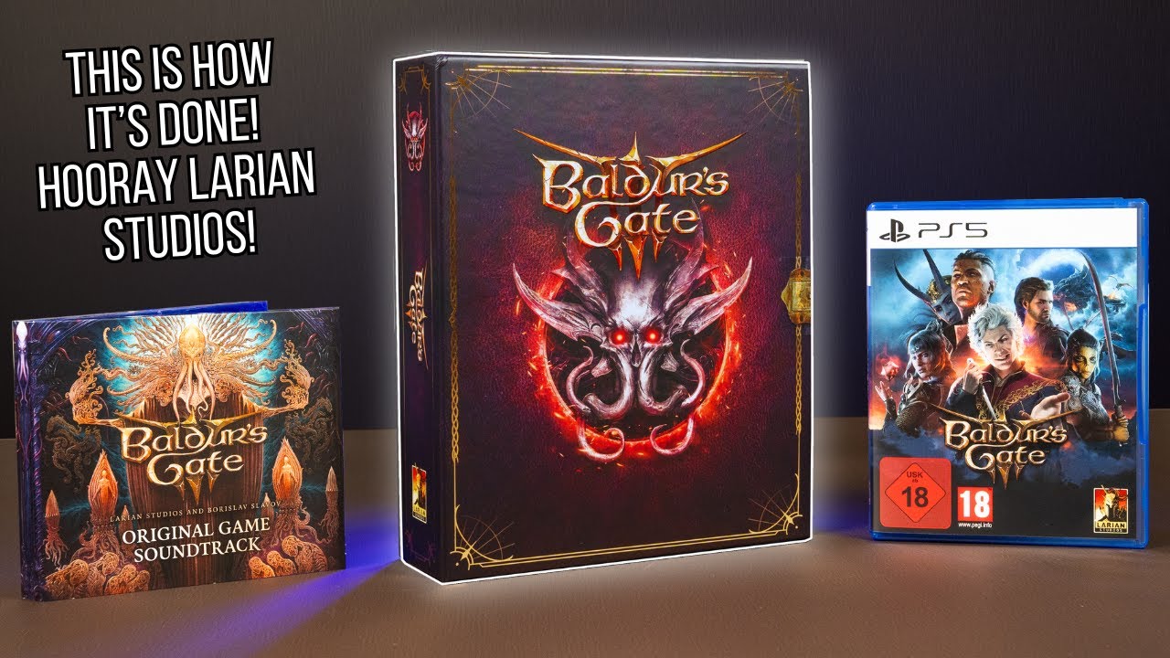 Physical Perfection! Unboxing Baldur's Gate 3 Deluxe Edition