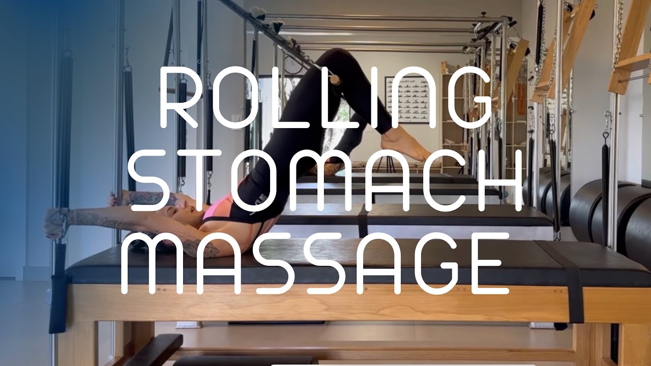 ROLLING STOMACH MASSAGE - Cadillac | Pilates Bruna Marchetto