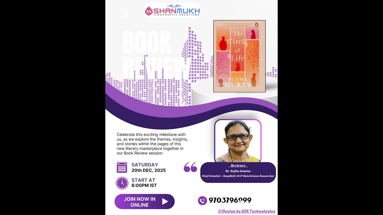 Dr Rajita Book review  on The Circle of Life