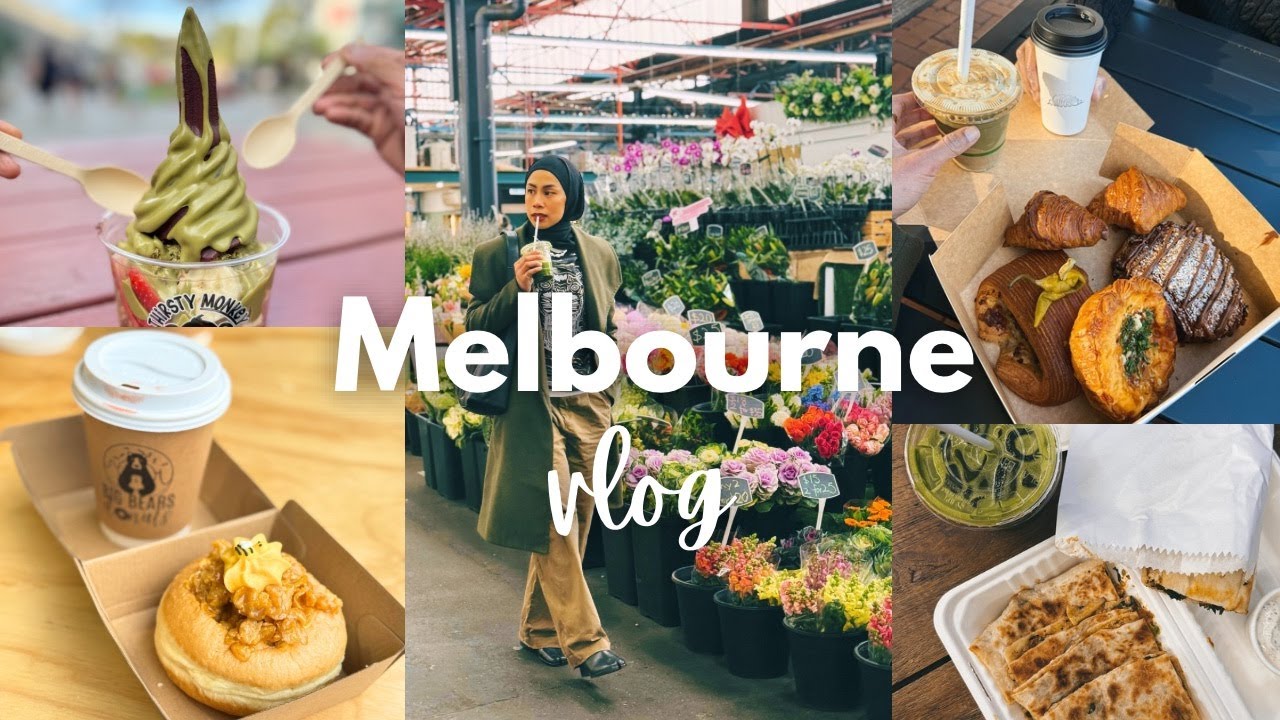 Life in Melbourne | May Weekends Vlog - Sipping Matcha, Munching on Pastries, Weekend Markets & more