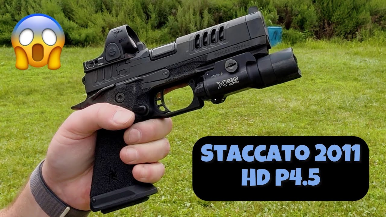 My FAVORITE GUN Yet! | Staccato 2011 HD P4.5 | Range Rambles