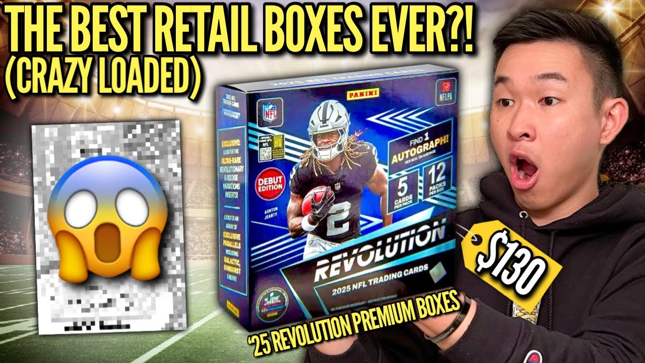 ЭТИ КОРОБКИ НЕВЕРОЯТНЫ (БУУМ!)! 😱🔥 Обзор коробки премиум-класса Panini Revolution Football Retail...