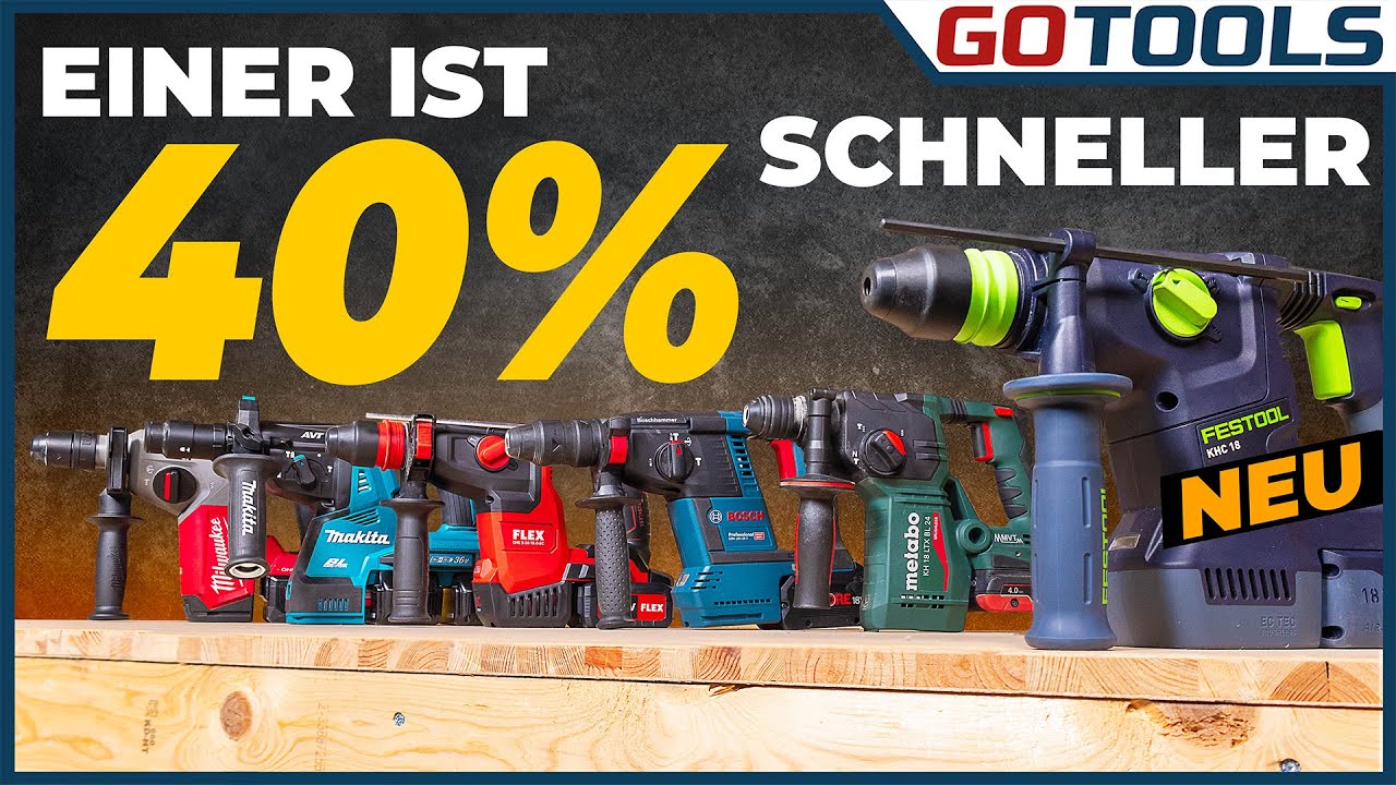 Der neue Kombi-Bohrhammer von Festool im großen Vergleich! Mit Verlosung