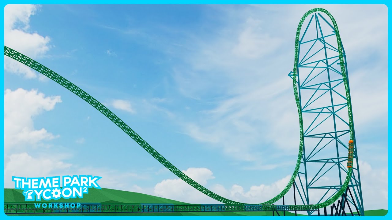 Custom Kingda Ka Blueprint in Theme Park Tycoon 2