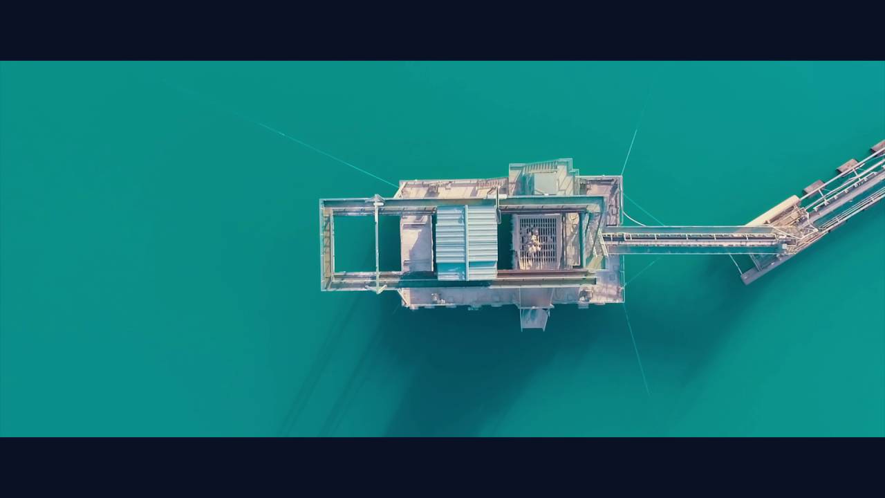 DRONE SHOTS in a QUARZ MINE (DJI Phantom 3 Advanced)