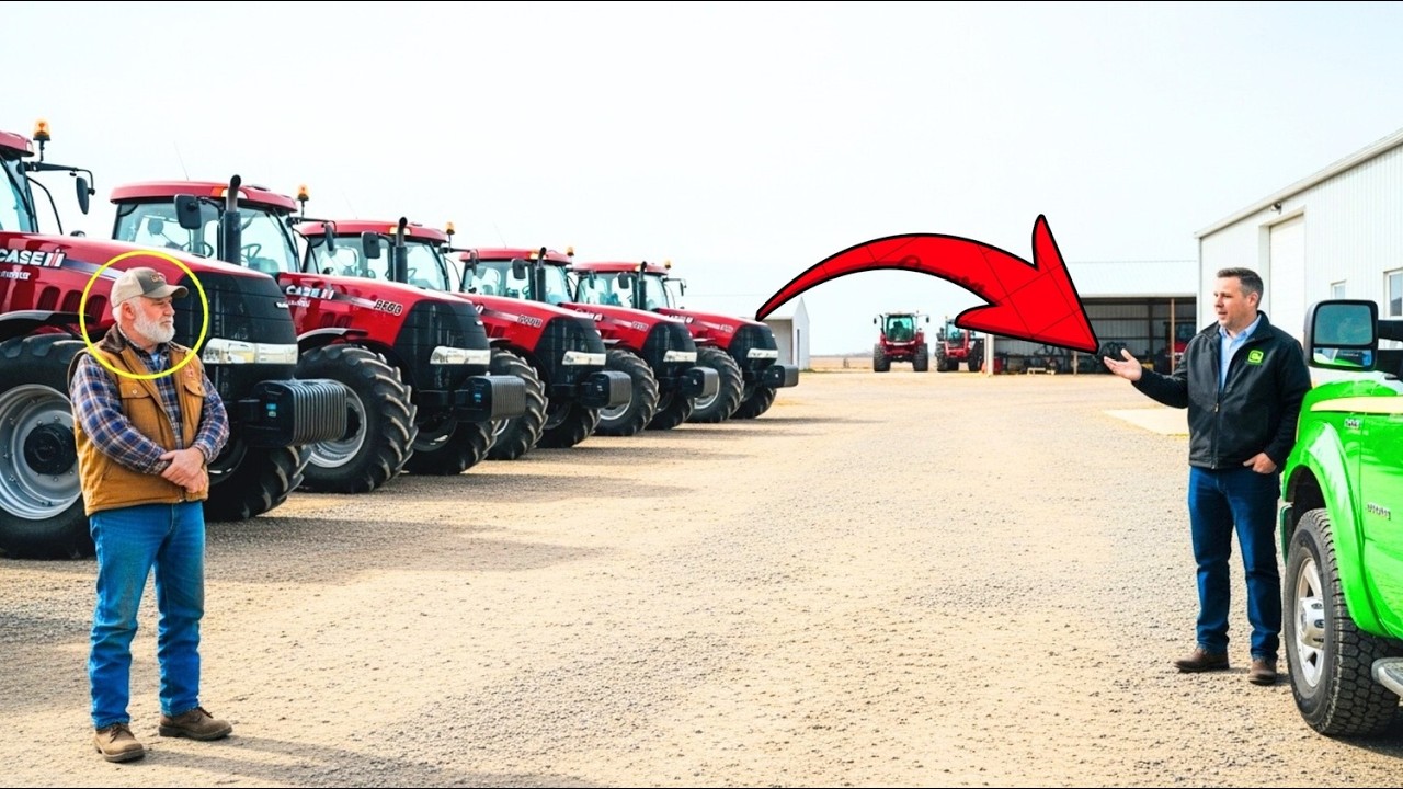 This Farmer Ordered 5 Case IH For His Son — 5 Days Later A John Deere Dealer Showed Up!