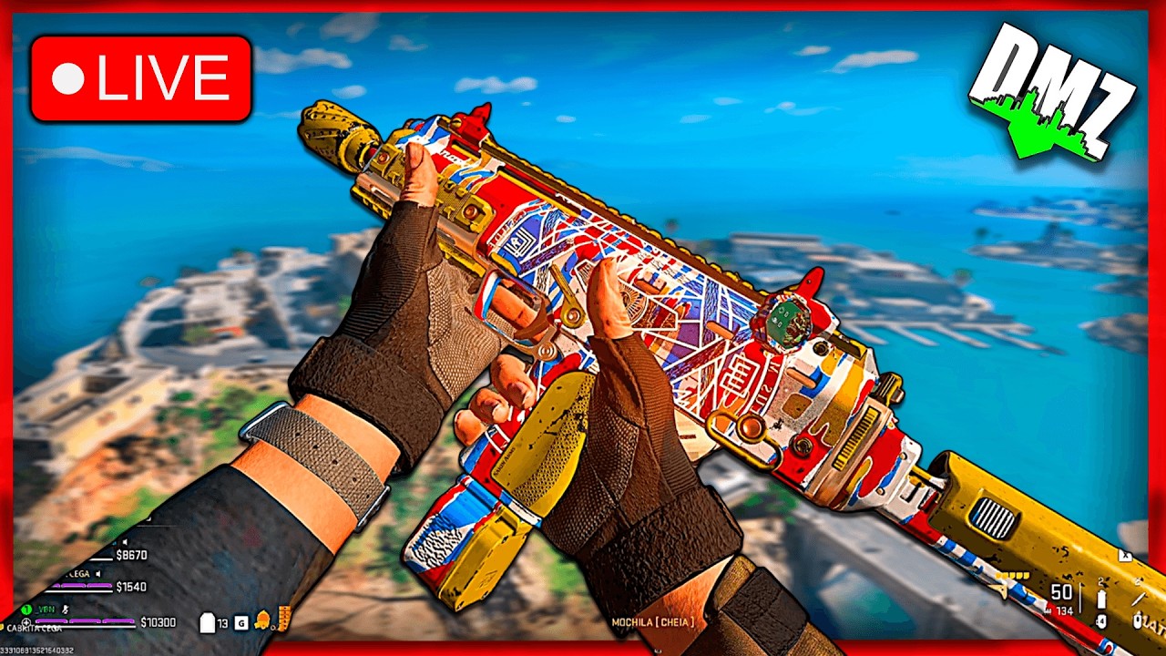 DMZ AO VIVO 🔴 Entregando loot para Hackers 😪