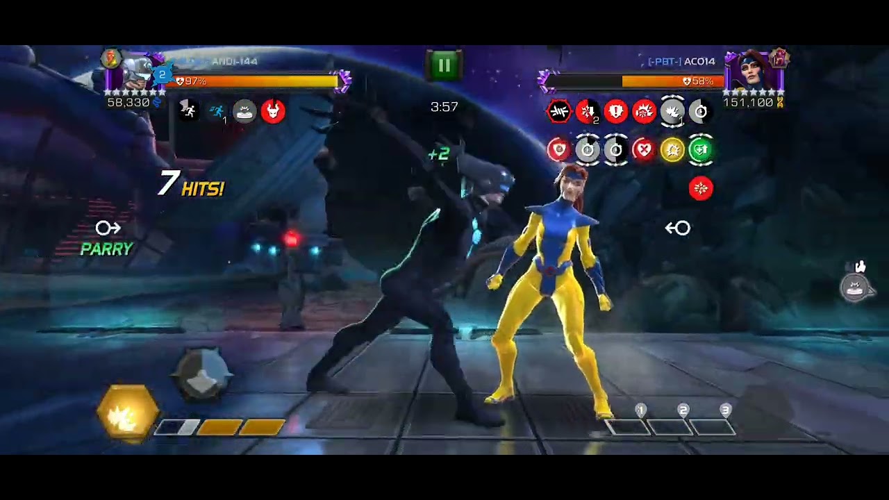 MCOC AW S64W10 (PBT) - Maker vs. Node 28  Jean Grey
