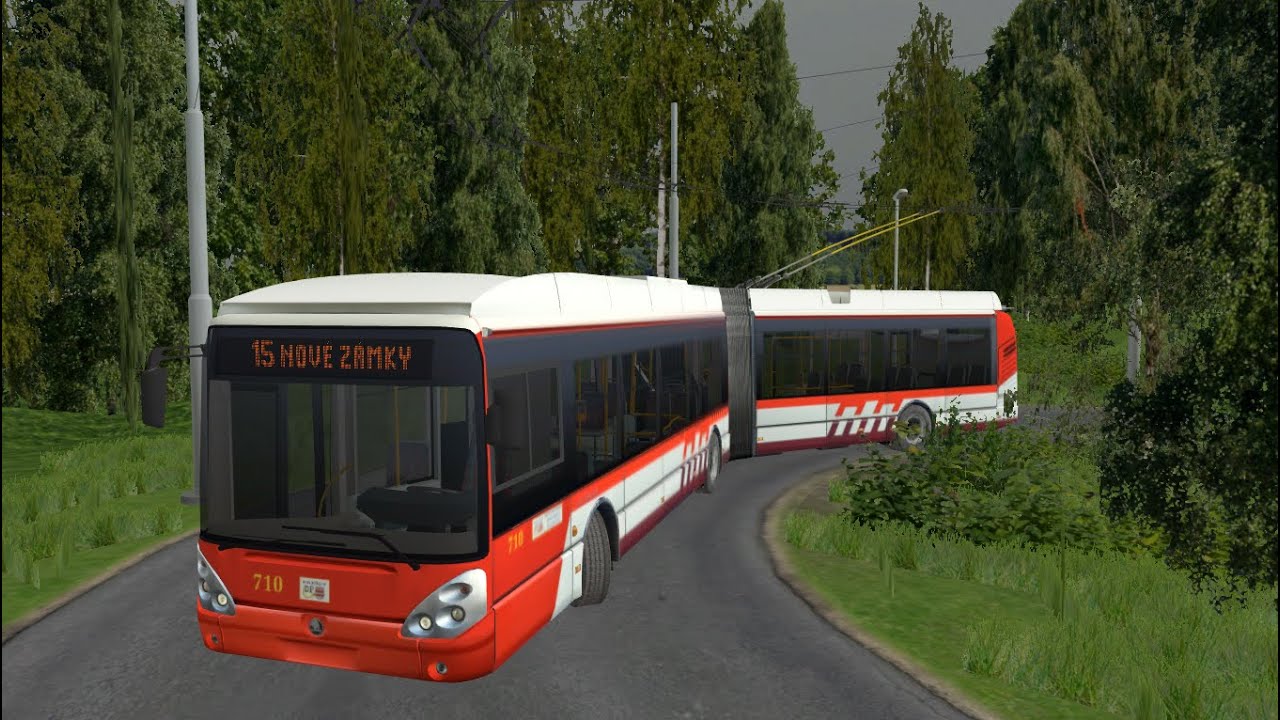 SIMT MHD | LINKA 15 | 25TR | Cel&yacute;ch 5 kol i s v&yacute;jezdem z vozovny!