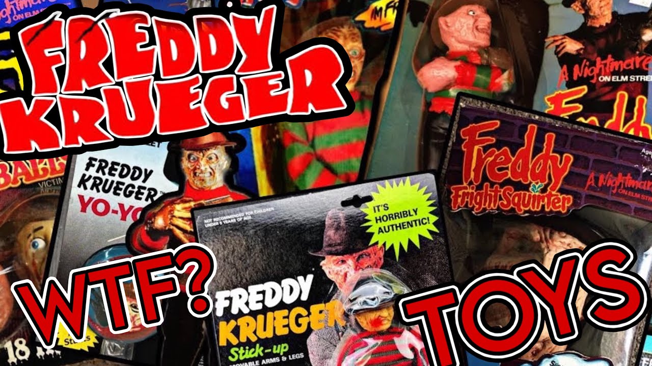 Freddy Krueger Toys of the 80’s. 