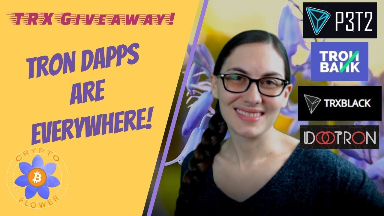 Tron dApps are Everywhere - P3T2, TronBank, TRXBLACK, DooTron and MORE! - TRX Giveaway!