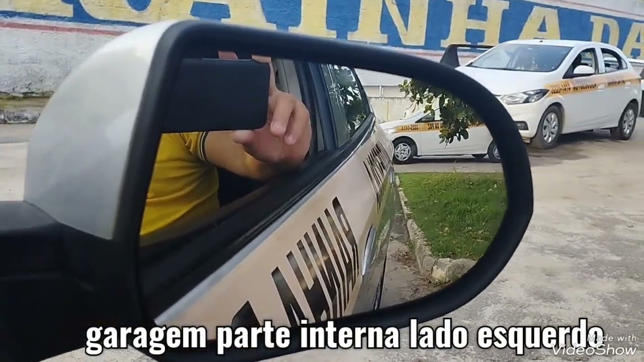 garagem parte interna lado esquerdo no Onix Detran pb