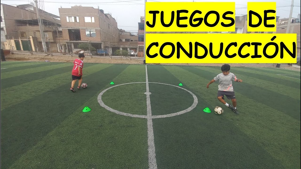 ✅ ⚽08 JUEGOS de CONDUCCION del BALÓN/FOOTBALL TRAINING/FOOTBALL KIDS/ FOOTBALL DRILLS⚽✅
