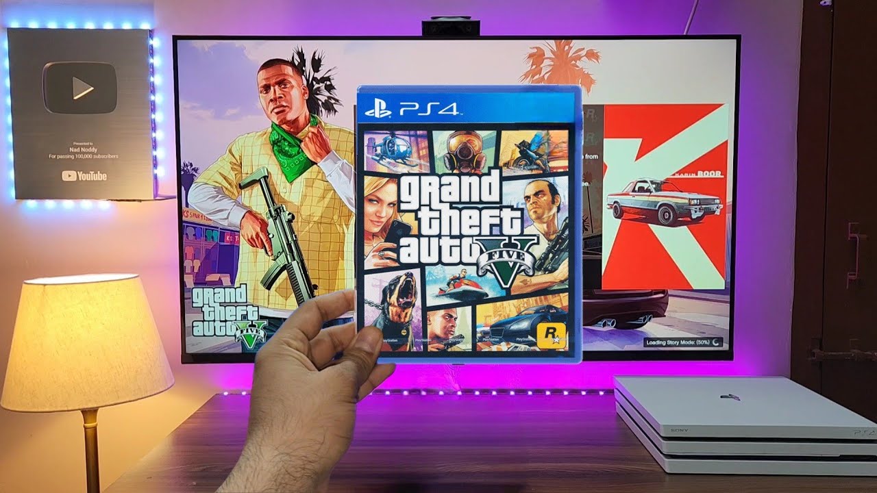 GTA V (PS4 PRO) 4K HDR
