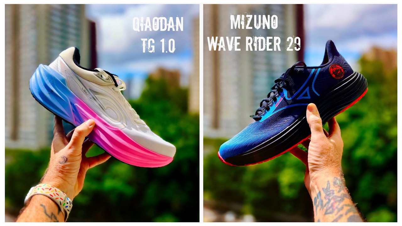 REVIEW ESPECIAL: QIAODAN TG 1.0 VS MIZUNO WAVE RIDER 29