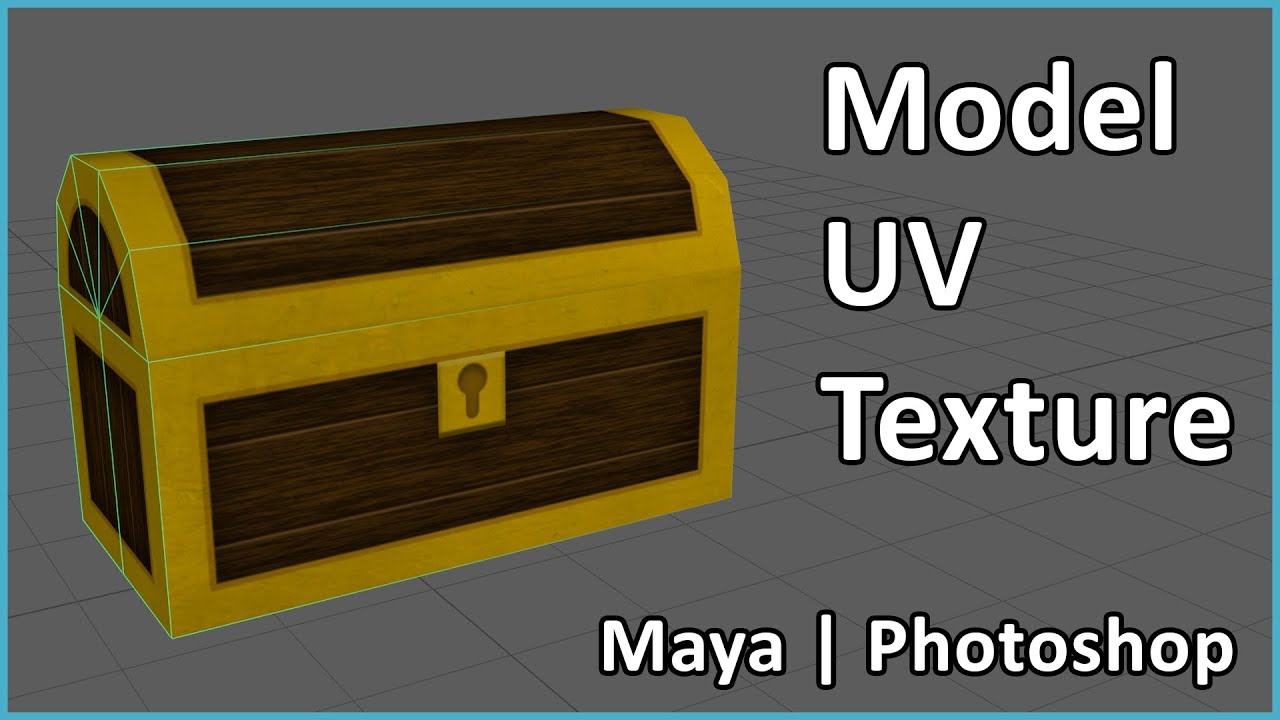 Beginner Treasure Chest - Model, UV, Texture