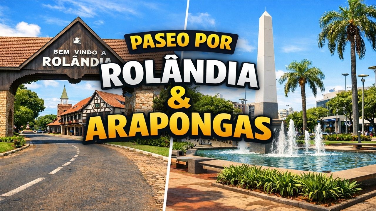 PASEO EN ROLANDIA Y ARAPONGAS .