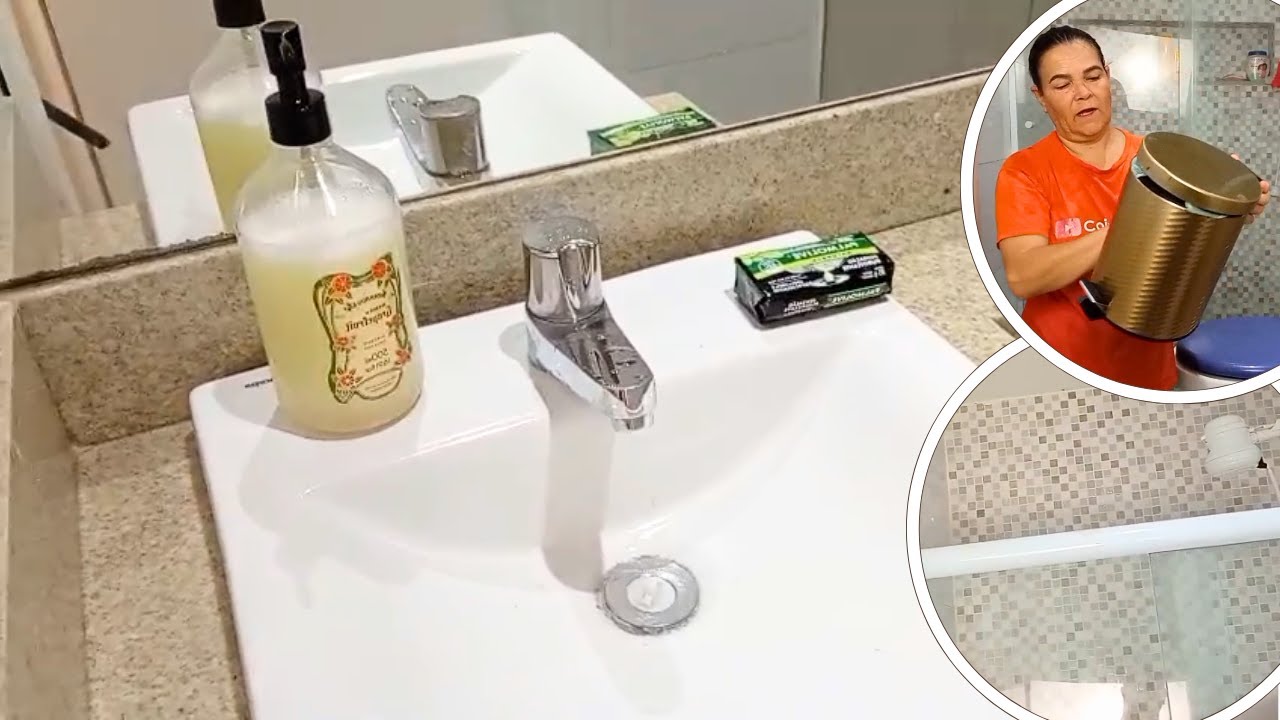 Esse truque deixa o banheiro BRANQUINHO e perfumado em minutos! 😱