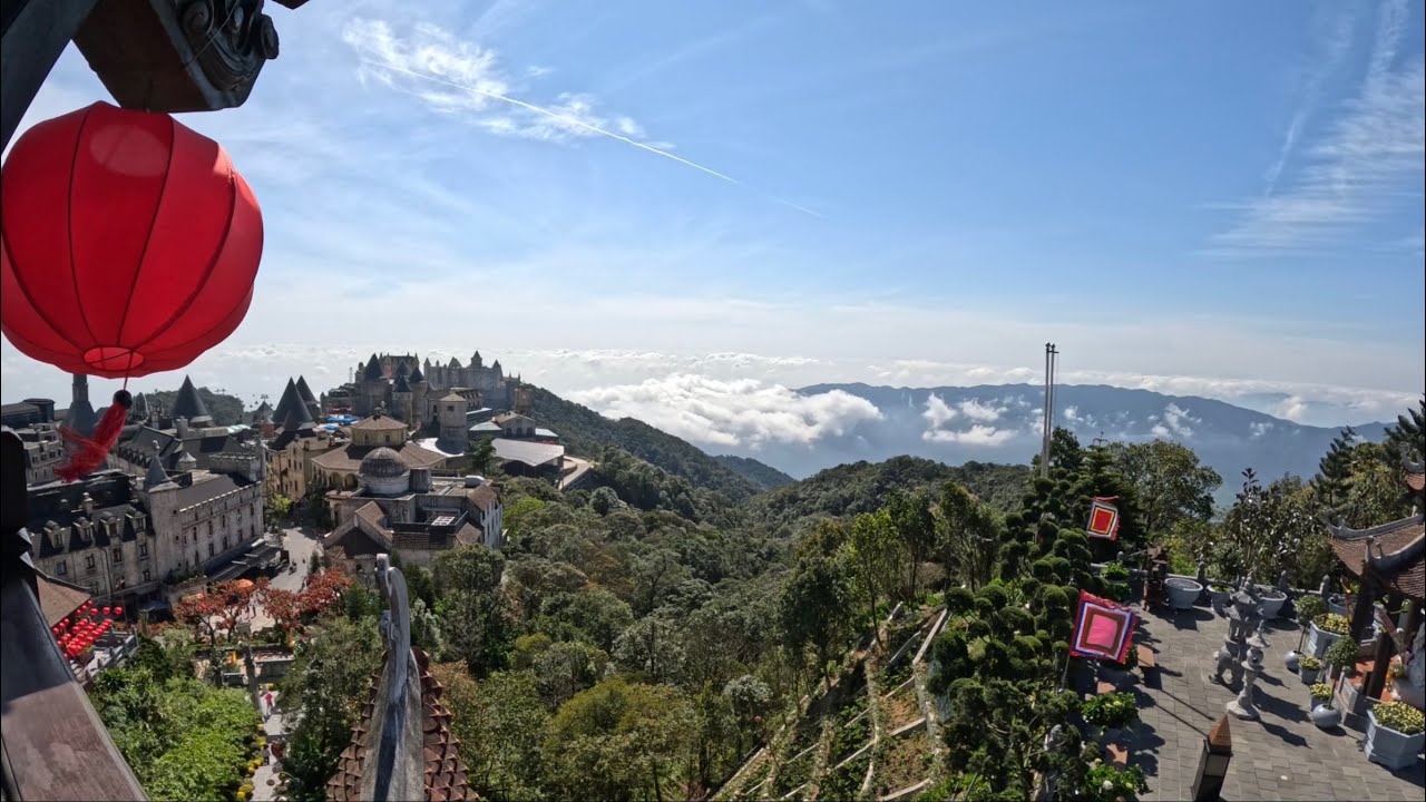 [건축시선] 다낭 바나힐 A지역 린추아린투 사원 베트남 Da Nang Banahill A-area Lin Chua Rintu Temple Vietnam giầy cao gót