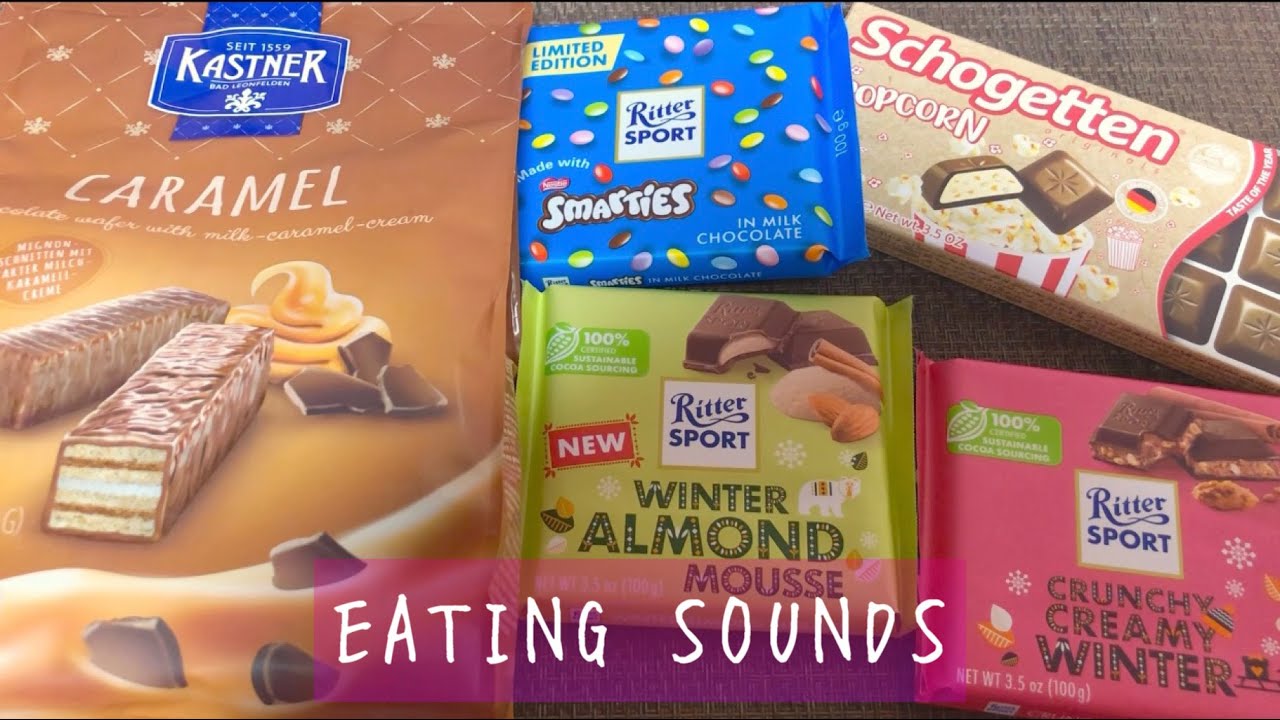 《Eating sounds/咀嚼音》チョコ色々!