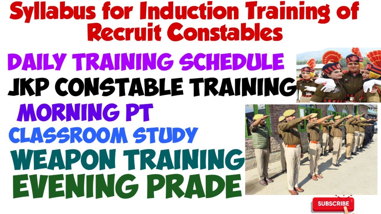 Jkp constable training schedule jkp training syllabus #jkssbconstable #jkpconstable #police 