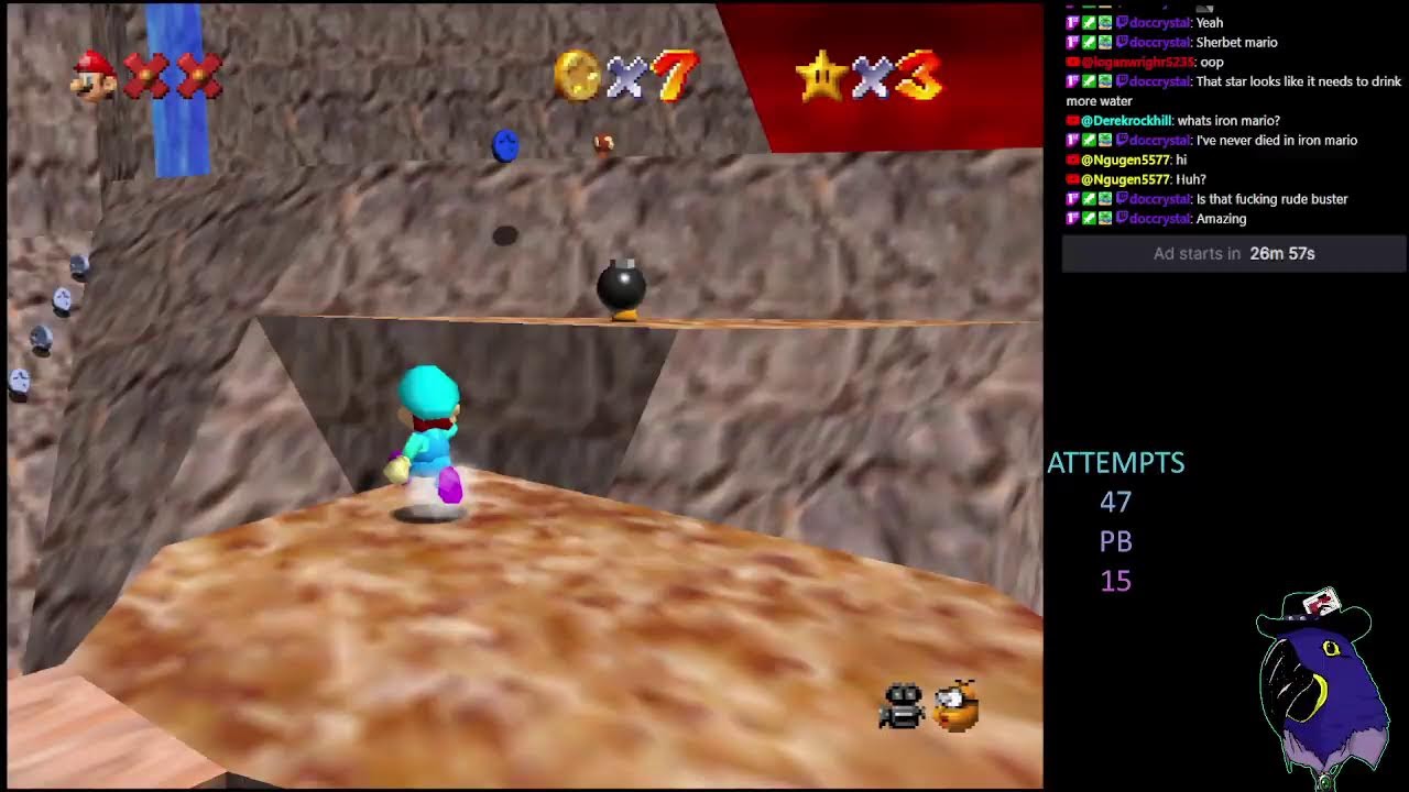 IRON MARIO ATTEMPTS