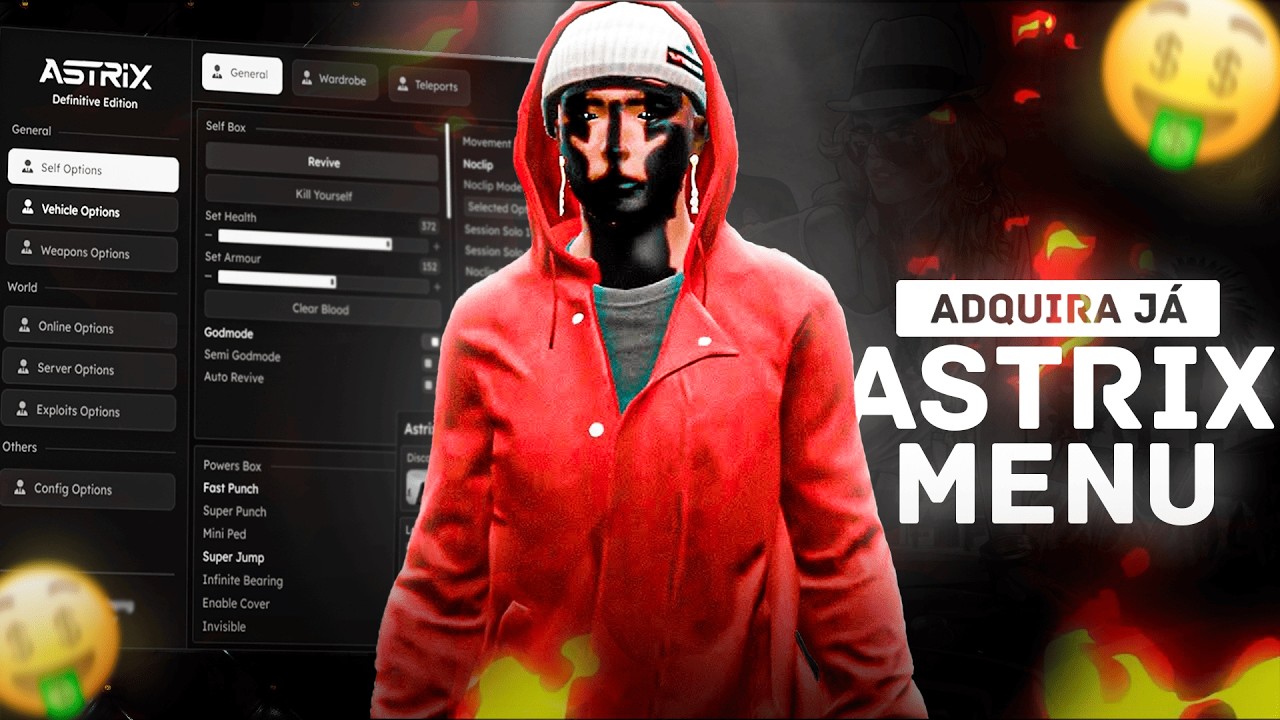 Show case astrix menu