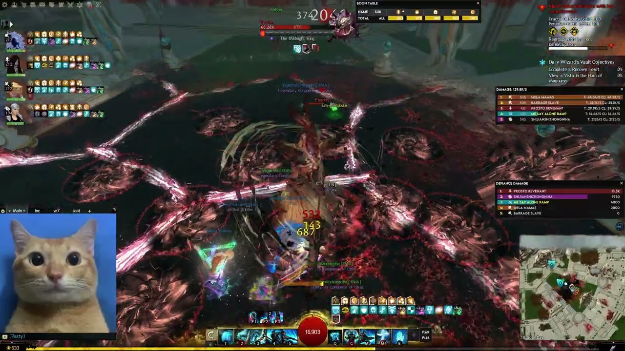 GW2 - Lonely Tower 100CM 2:27 - Gluttony 172k cleave