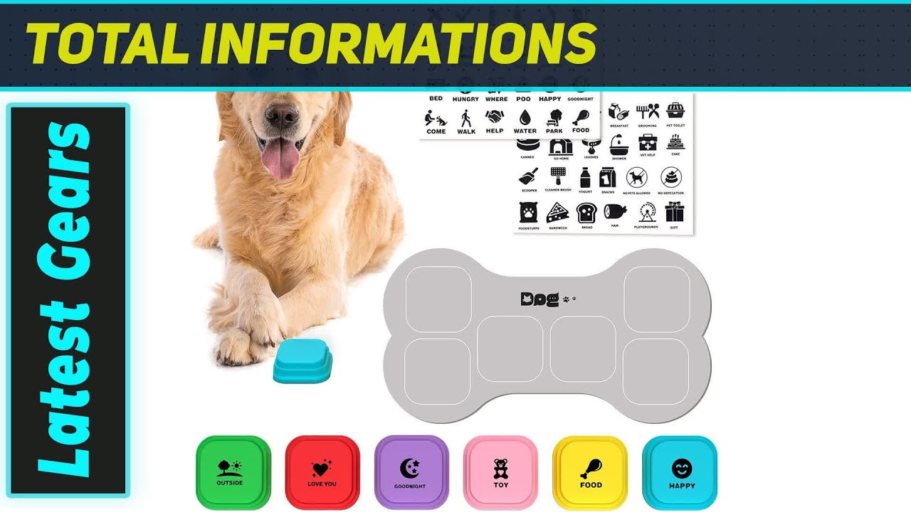 Best Dog Talking Buttons: Voice Recording for Ultimate Pet Communication!