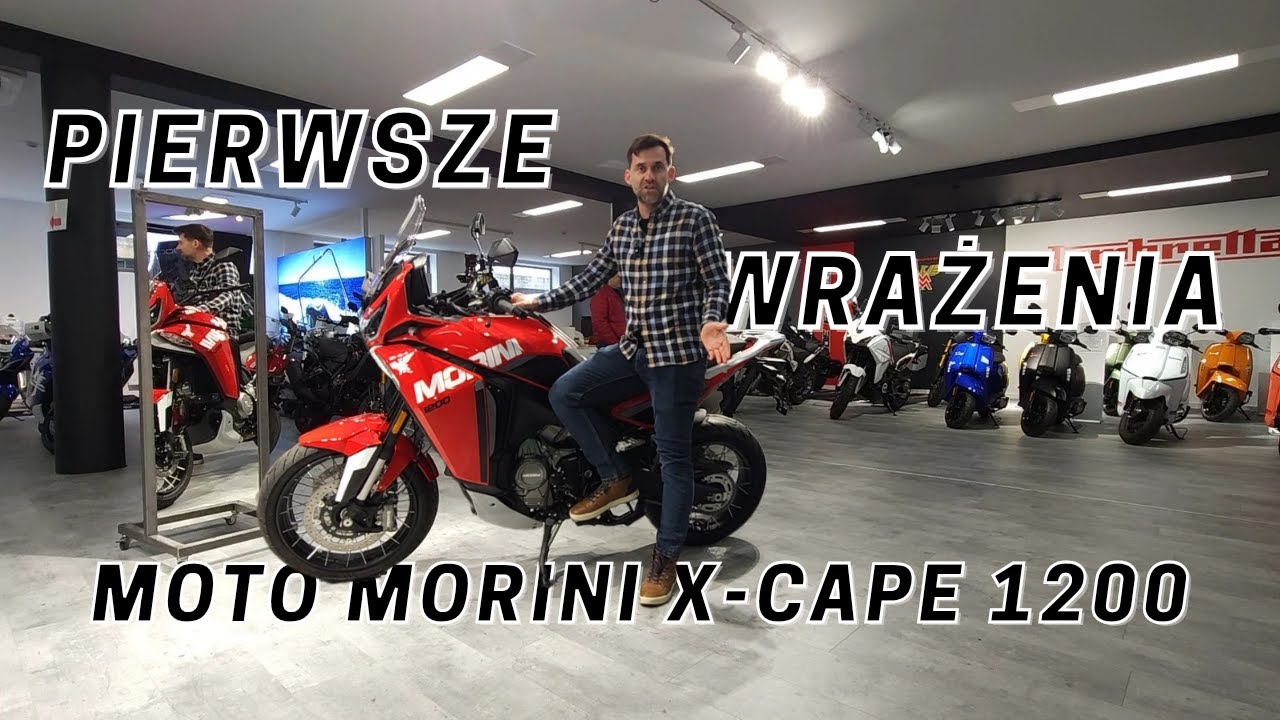 Moto Morini X-CAPE 1200 pierwsze wrażenia premierowo we Wrocławiu