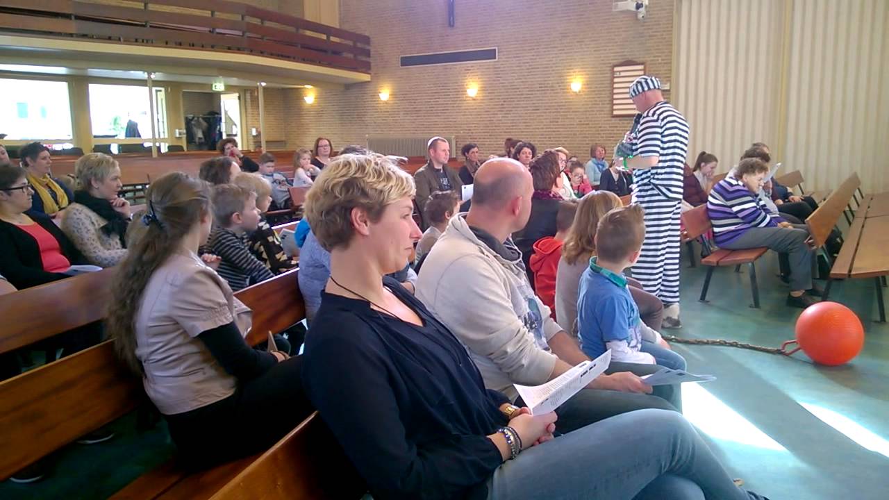 Kinderbiddag 2015 Maranathakerk en Geref. kerk Lunteren