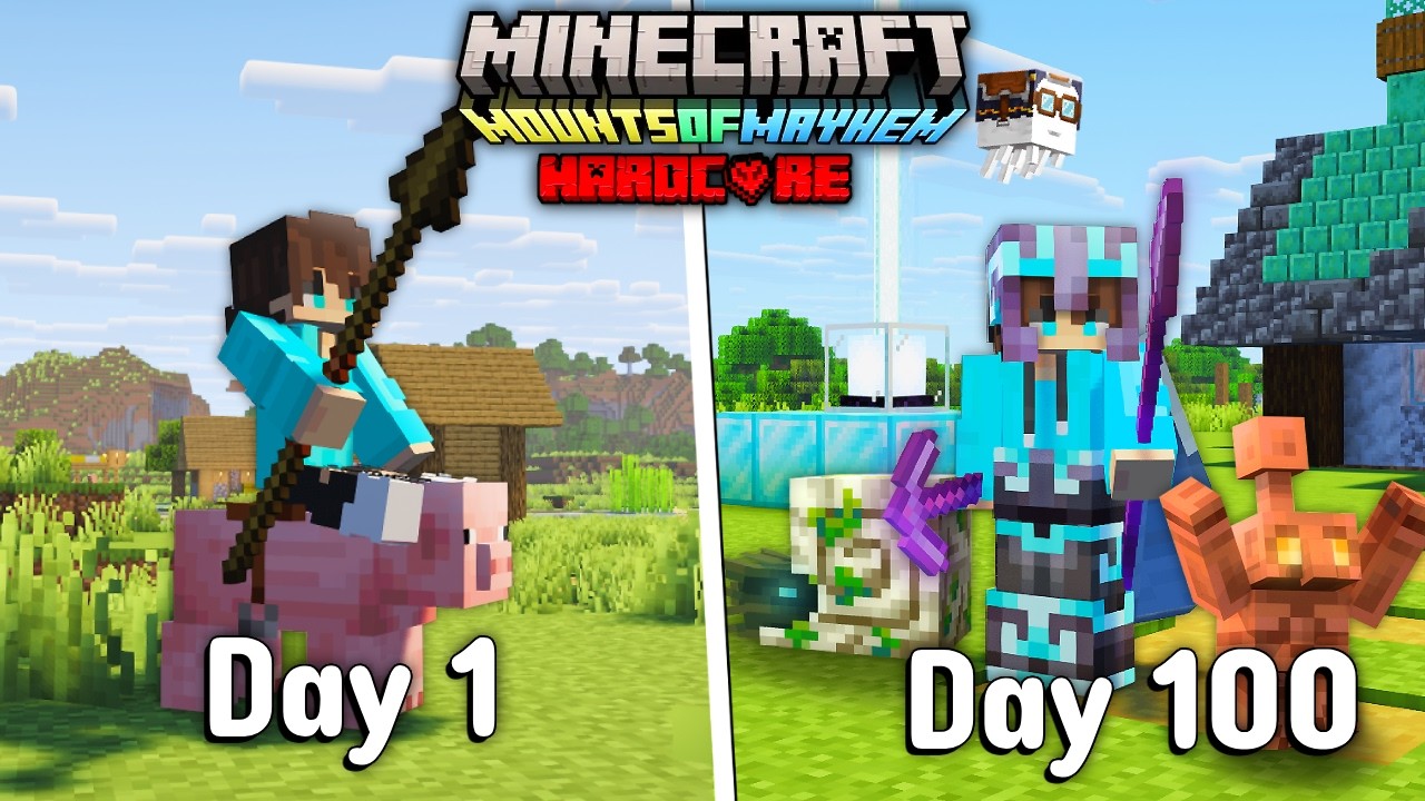 M&Igrave;NH Đ&Atilde; SINH TỒN 100 NG&Agrave;Y TRONG THẾ GIỚI MINECRAFT 1.21.11 SI&Ecirc;U KH&Oacute;!