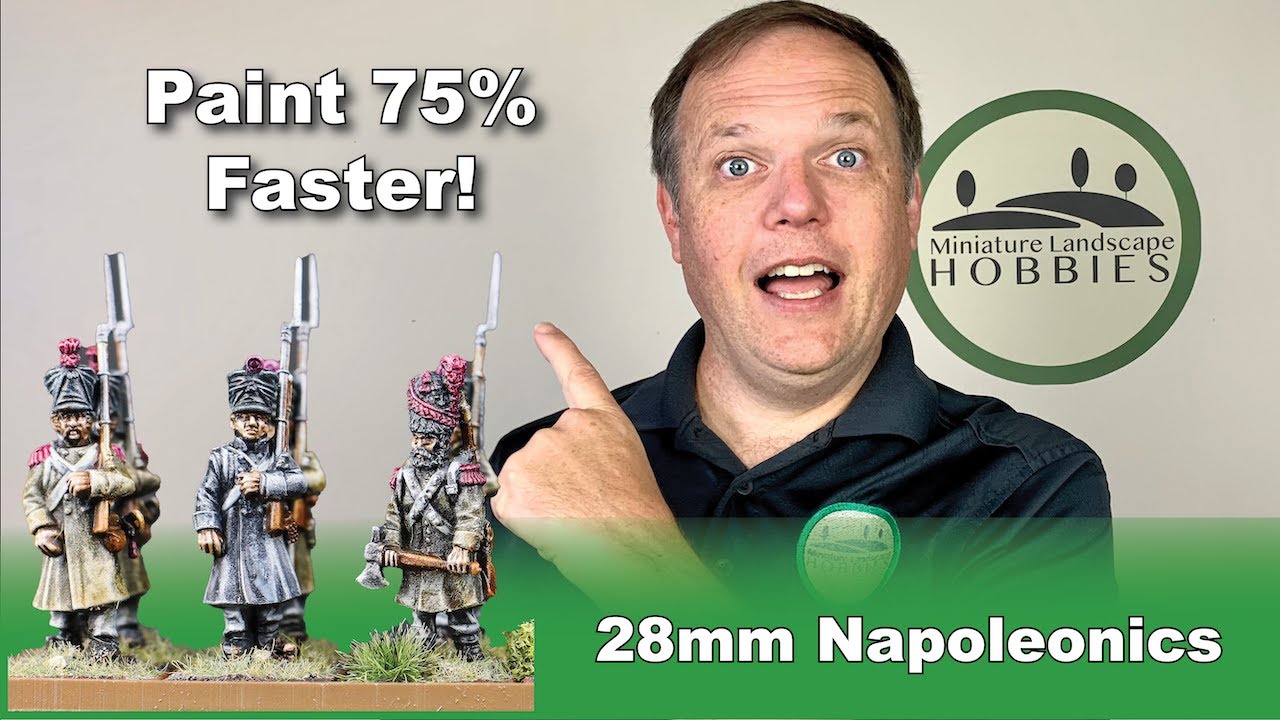 САМЫЙ БЫСТРЫЙ СПОСОБ ПОКРАСИТЬ НАПОЛЕОНИКИ — метод скоростной покраски Army Painter Speedpaint дл...