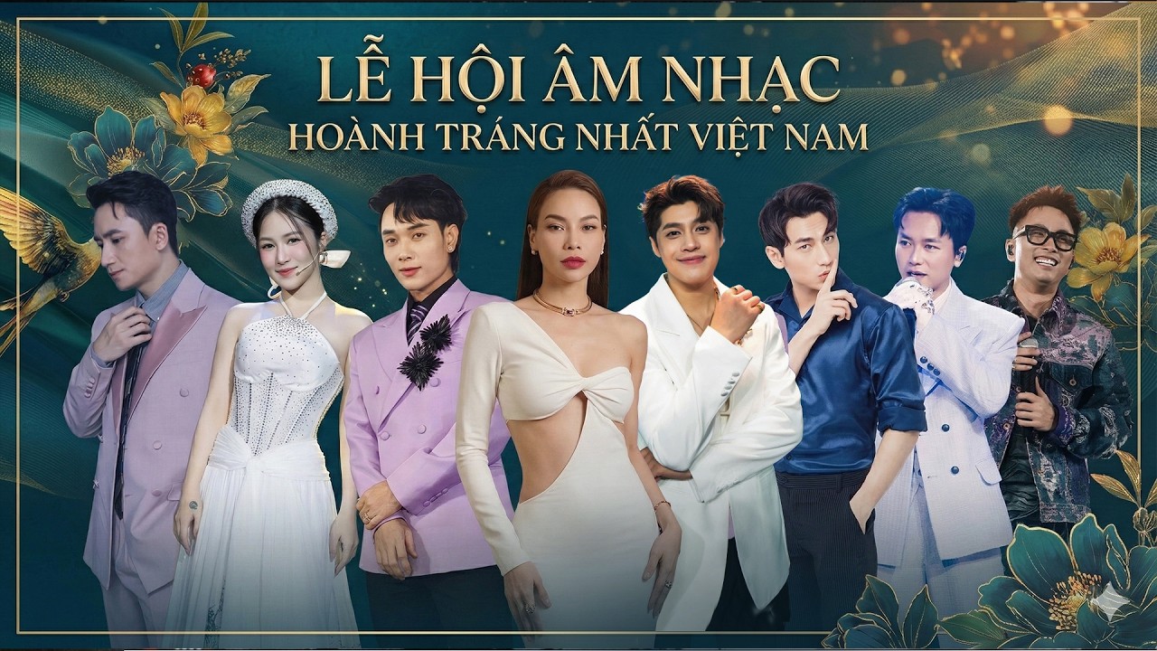 LỄ HỘI ÂM NHẠC HOÀNH TRÁNG NHẤT VIỆT NAM - Hội Tụ Sao: Phan Mạnh Quỳnh, Bùi Công Nam, Trúc Nhân...