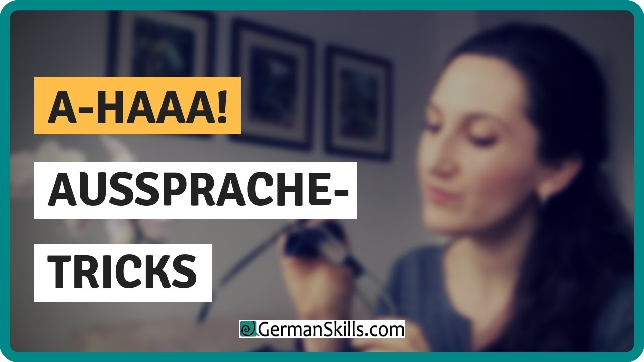 AHA - AUSSPRACHE von H | Typische Fehler + Übungen